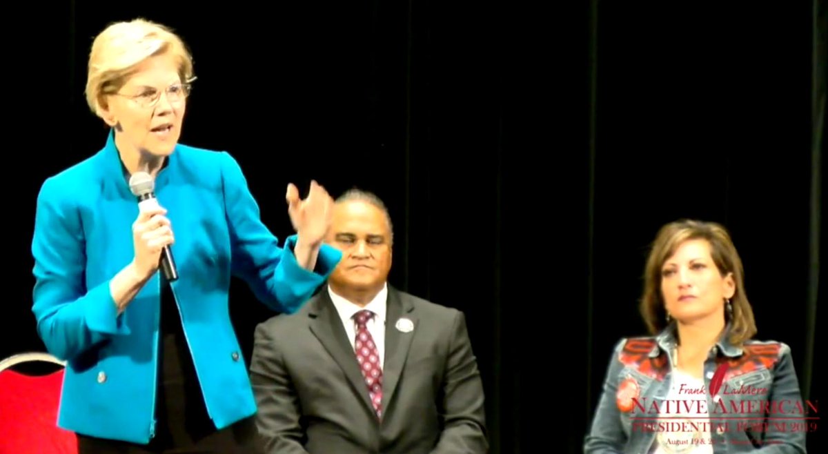 VinceSchilling's tweet image. Elizabeth Warren @ewarren takes the stage of the 2020 presidential #NativeForum

Watch the livestream here: bit.ly/31K6NC4