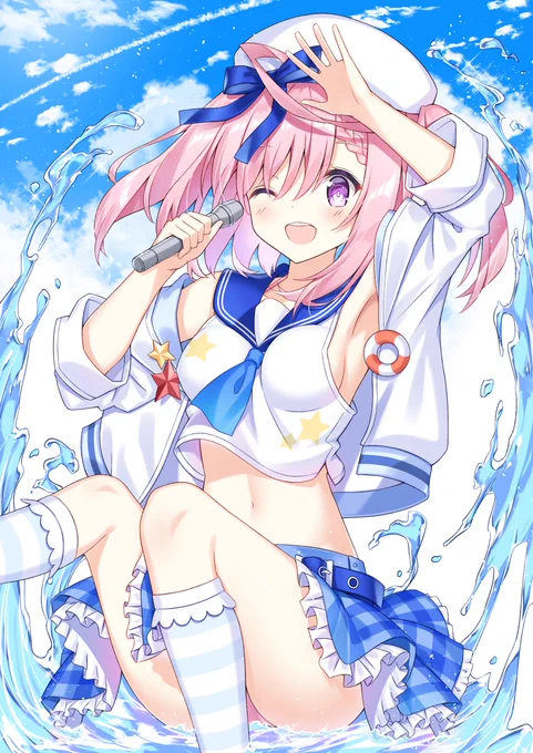 サマー☆サラトガ?
#アズールレーン 