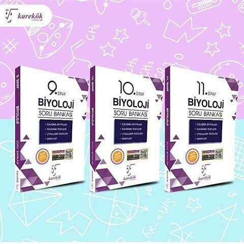 Karekök 9, 10, 11. Sınıf Biyoloji Soru Bankaları %30 İndirimli Fiyatlarla <a href="/kitapbircom/">kitapbir.com</a> 'da. #kitapbircom #karakokyayinlari

9. Sınıf
kitapbir.com/9.-sinif-biyol…

10. Sınıf
kitapbir.com/10.-sinif-biyo…

11. Sınıf
kitapbir.com/11.-sinif-biyo…