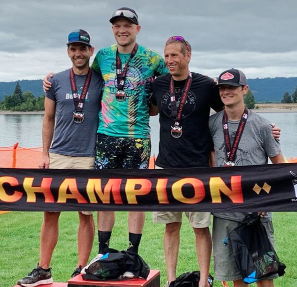 EpixGear's tweet photo. @unicornsparkleadventure @Brenny1990 on that top podium spot over the weekend! π #motivationmonday #epixgear #lookfastbefast #gohardlookfierce #customapparel #triathlonapparel #medalmonday #teamunicornsparkleadventure #whyracing https://t.co/s0wIuycqWn