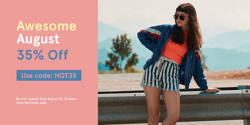 collectoffersph's tweet image. Shop now for your selected fashion items for Men &amp;amp; Women from the curated sale page and enjoy a discount of 35% by using this Zalora Promo code upon checkout.
Get Code:
bit.ly/2O8ZBbJ
#zalorapromocode #zaloracouponcode #Philippinesfashion #collectoffers #Philippines