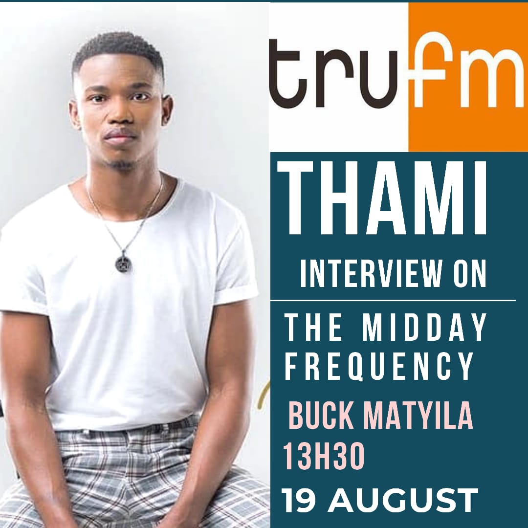 ThamiShobede's tweet photo. In a few minutes I'm gonna be on @trufm with @buckmatyila #themiddayfrequency #Angsajoli https://t.co/i5VXGO74nO