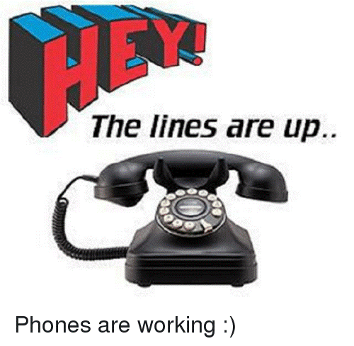TalbotTrailPT's tweet photo. IT'S TRUE!!!
Thank you for your patience....we have missed hearing from you!
Now that our phone lines have been fixed, please give our STEGH location a call anytime at 519.637.7171. https://t.co/FYZUeIRpqH