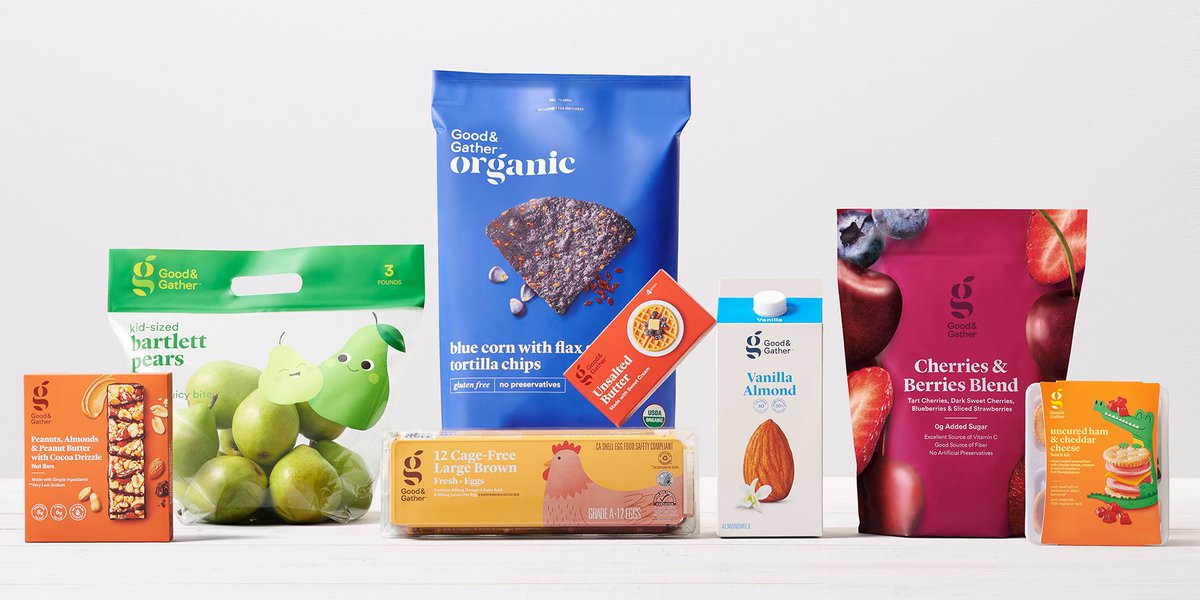 TargetNews's tweet image. Meet Good &amp;amp; Gather, our newest (and most delicious) brand yet! tgt.biz/9rl7f