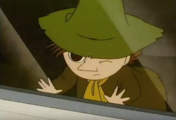 snufkinmac's tweet photo. Snufkin thought that if he pushed hard enough he might be able to escape from this picture. Freedom, he thought.

#snufkin #snusmumriken #moomin #escape #freedom https://t.co/RoW22fB4tL