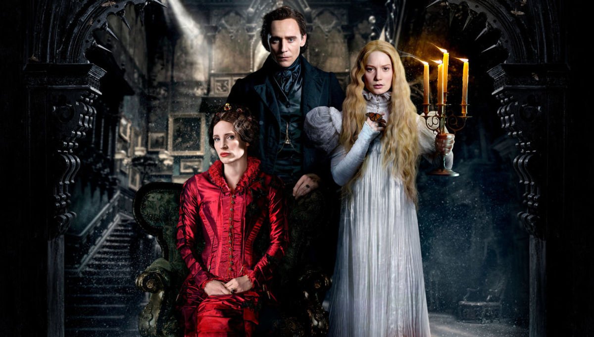 HeadExposure's tweet photo. Friendly reminder that when Guillermo del Toro reinvented the Gothic genre for the 21st century, way too many people thought (wrongly) that CRIMSON PEAK was pretty but empty. 1/ It's not pretty, it gorgeous. 2/ He subverted major tropes, such as the following: https://t.co/QMiZc31PzM
