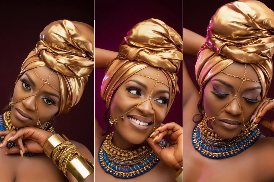 MBU's tweet photo. Fashion: Ladies, gold head wrap from socialite @kezshillo

Yay or Nay? https://t.co/tQ9ePMQrd4
