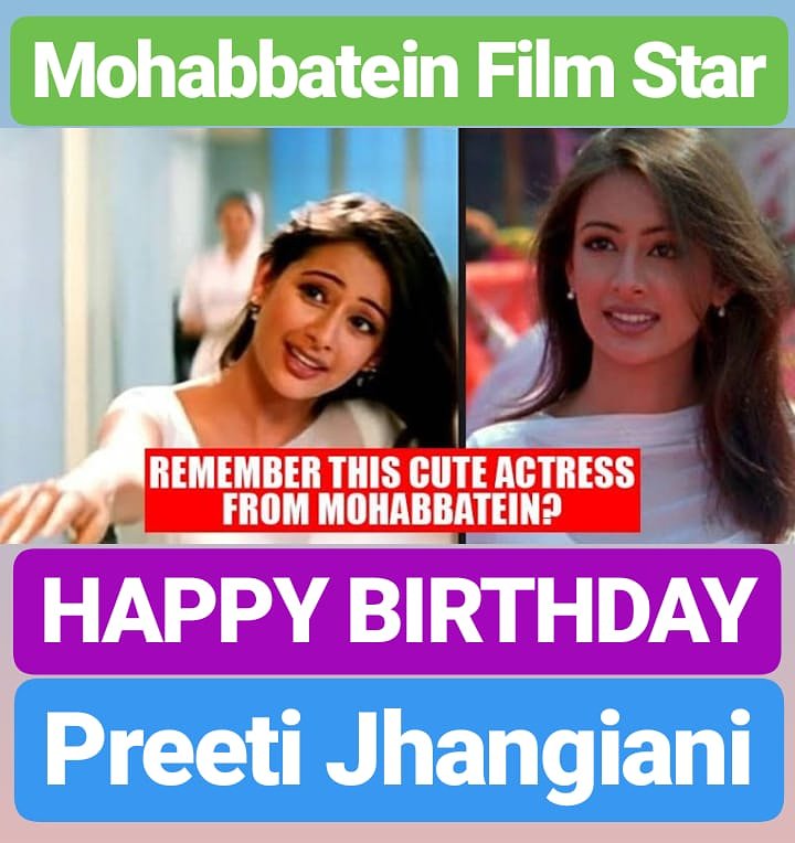 HAPPY BIRTHDAY 
Preeti Jhangiani 