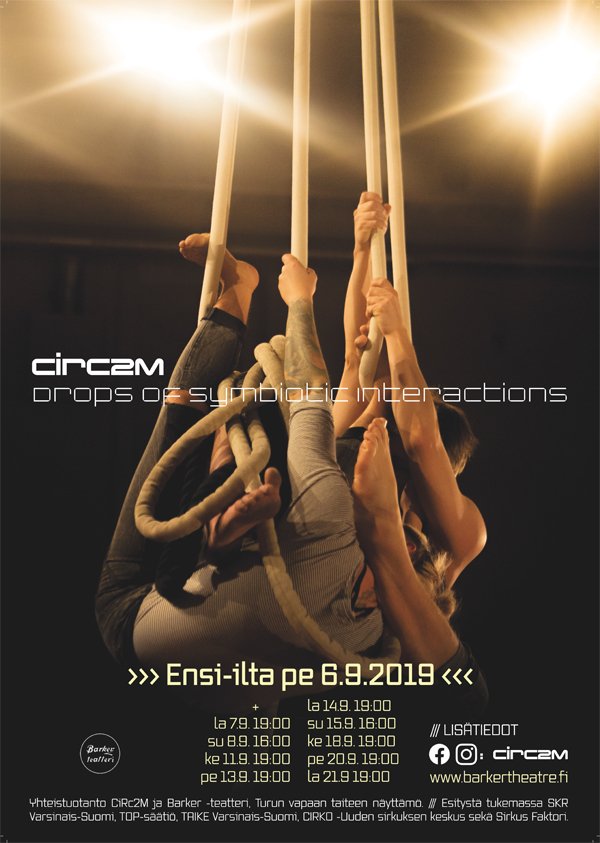 Kaunistelematonta #nykysirkusta #Barkerin vanhassa tehtaassa. Maailmallakin palkittu duo #Circ2M ensi-ilta 6.9.2019 klo 19 #Barker-teatterilla. Harjoituskuvat Saara Mansikkamäki. youtube.com/channel/UC8wxC…