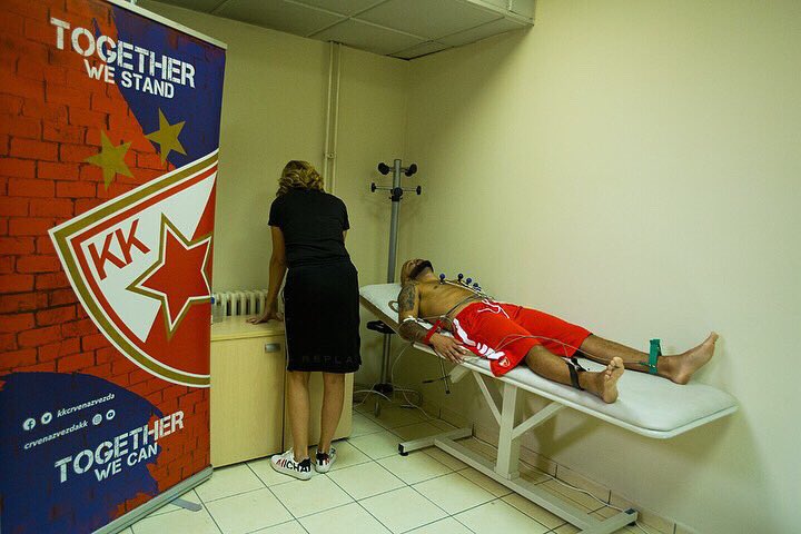 kkcrvenazvezda's tweet photo. KK Crvena zvezda mts je zvanično započeo sezonu. Prva od tri grupe prvotimaca okupila se u prostorijama ordinacije Vita Maxima na Čukaričkoj Padini u cilju da obave detaljne preglede 🏃🏼‍♂️🏀🙌🏼🔴⚪️
Detaljnije: https://t.co/uWophauv45
#TogetherWeStandTogetherWeCan #kkcz #WeAreTheTeam https://t.co/T3XMbO4Up2