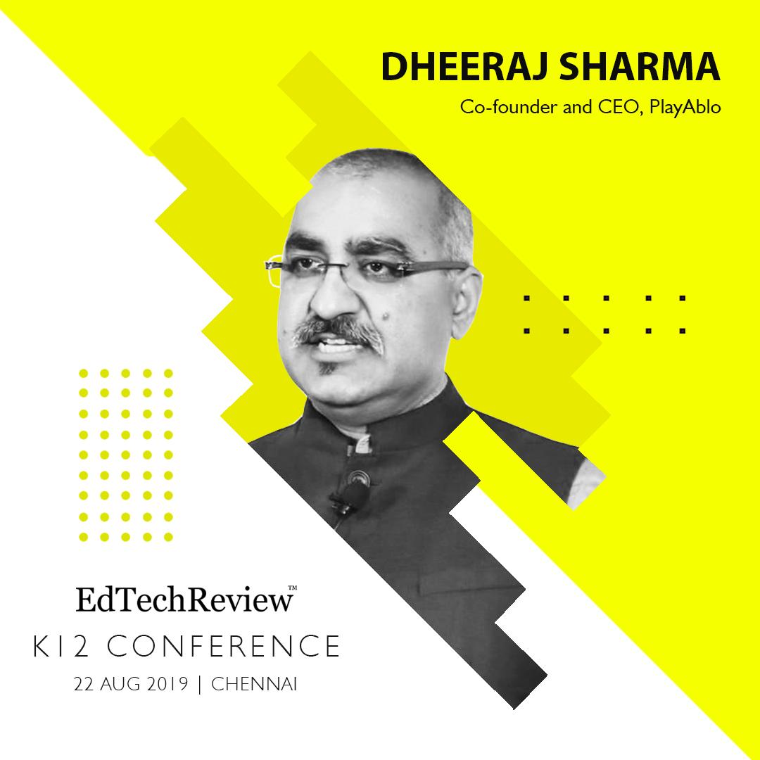 etr_in's tweet photo. Join MR. DHEERAJ SHARMA and other expert speakers SPEAKING at EdTechReview K12 Ed Tech Conference 2019, Chennai 22 Aug. For more information visit: https://t.co/1TgQ4XBwfu #elc19 #etr19 #edtech #education #elearning #edchat #21stedchat #edleaders #india #edapps #edtools #eduin https://t.co/fCZaq8hzmU