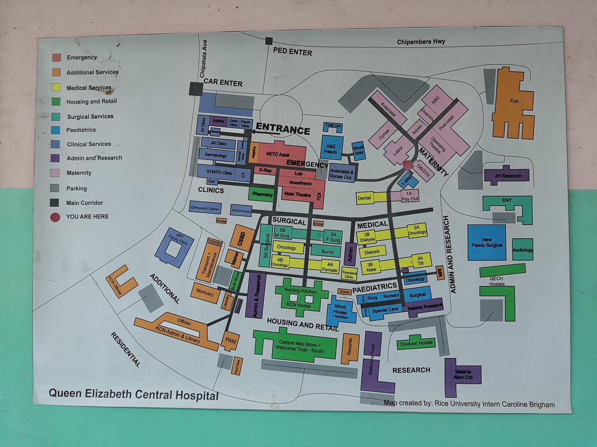 eb_emmabrowne's tweet photo. Getting ready to kick off another week at Queen Elizabeth hospital in Malawi. I have been given this amazing opportunity to learn about TB care in Malawi thanks to the Morriston Davis fellowship &amp; the Malawi Liverpool Wellcome Trust. Can wait to get going!  #outofprogramme https://t.co/OjdlvjXBCB