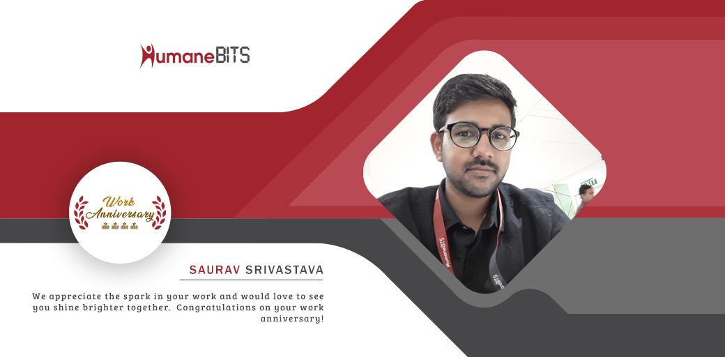 HumaneBITS's tweet photo. Happy Work Anniversary Saurav Srivastava
#WorkAnniversary #HumaneBITS https://t.co/ruRu6LyhYB