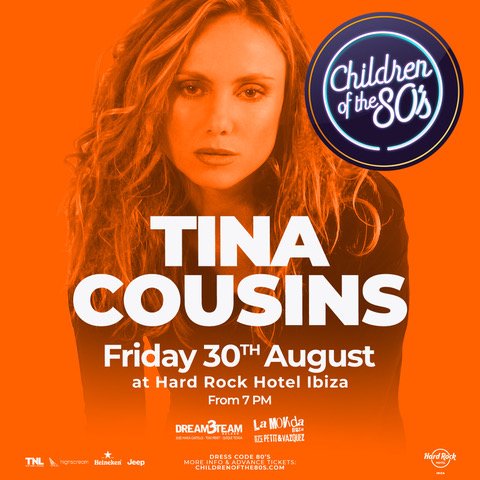 Some pictures of the lovely <a href="/TinaCousins/">Tina Cousins</a> performing in Benidorm. Wishing you a great show for your next gig at <a href="/HRHIbiza/">Hard Rock Hotel Ibiza</a>! <a href="/childrenofthe80/">Children of the 80's</a>