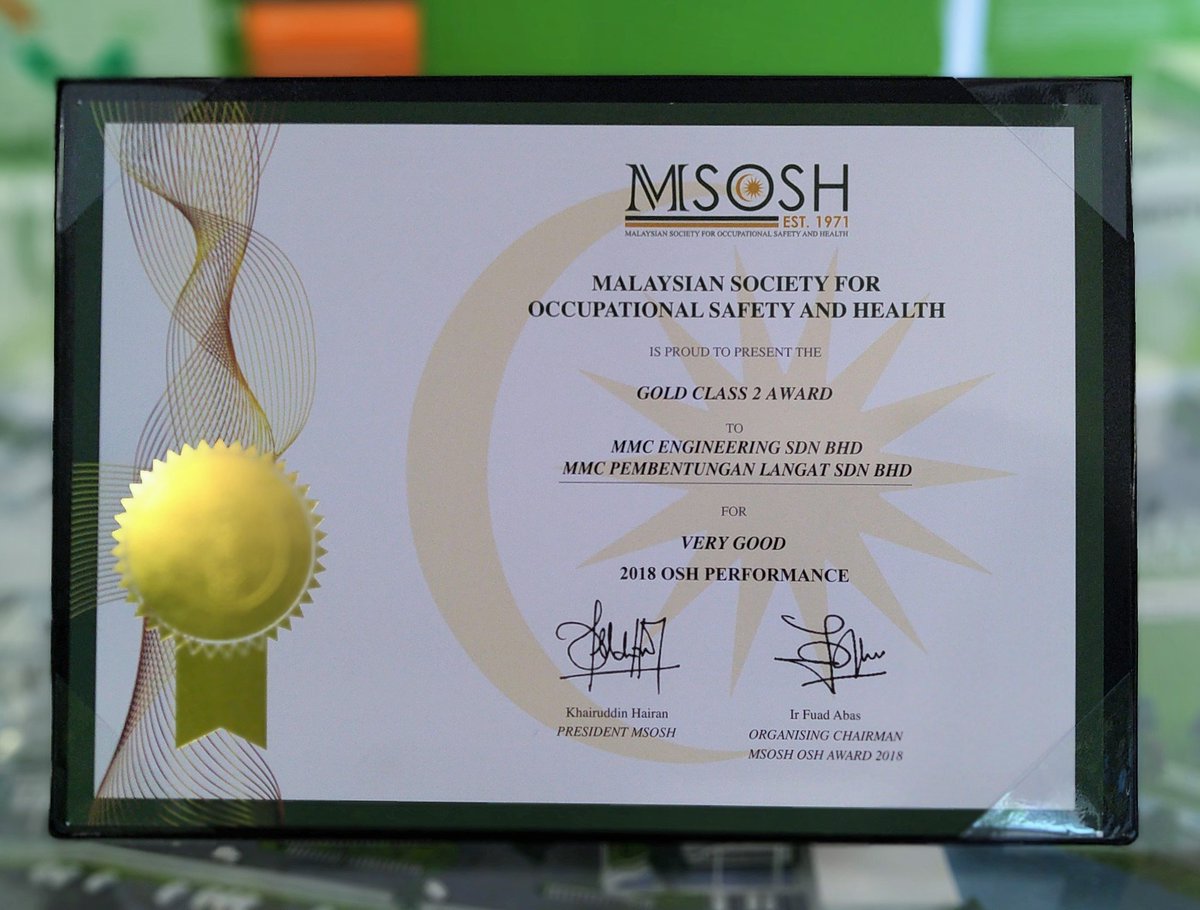 LangatSP's tweet photo. Another Excellence Achievement by Langat Sewerage Project. #langatsp #MSOSH #awards #jpp @jpp_kats https://t.co/XdYlDekGzF