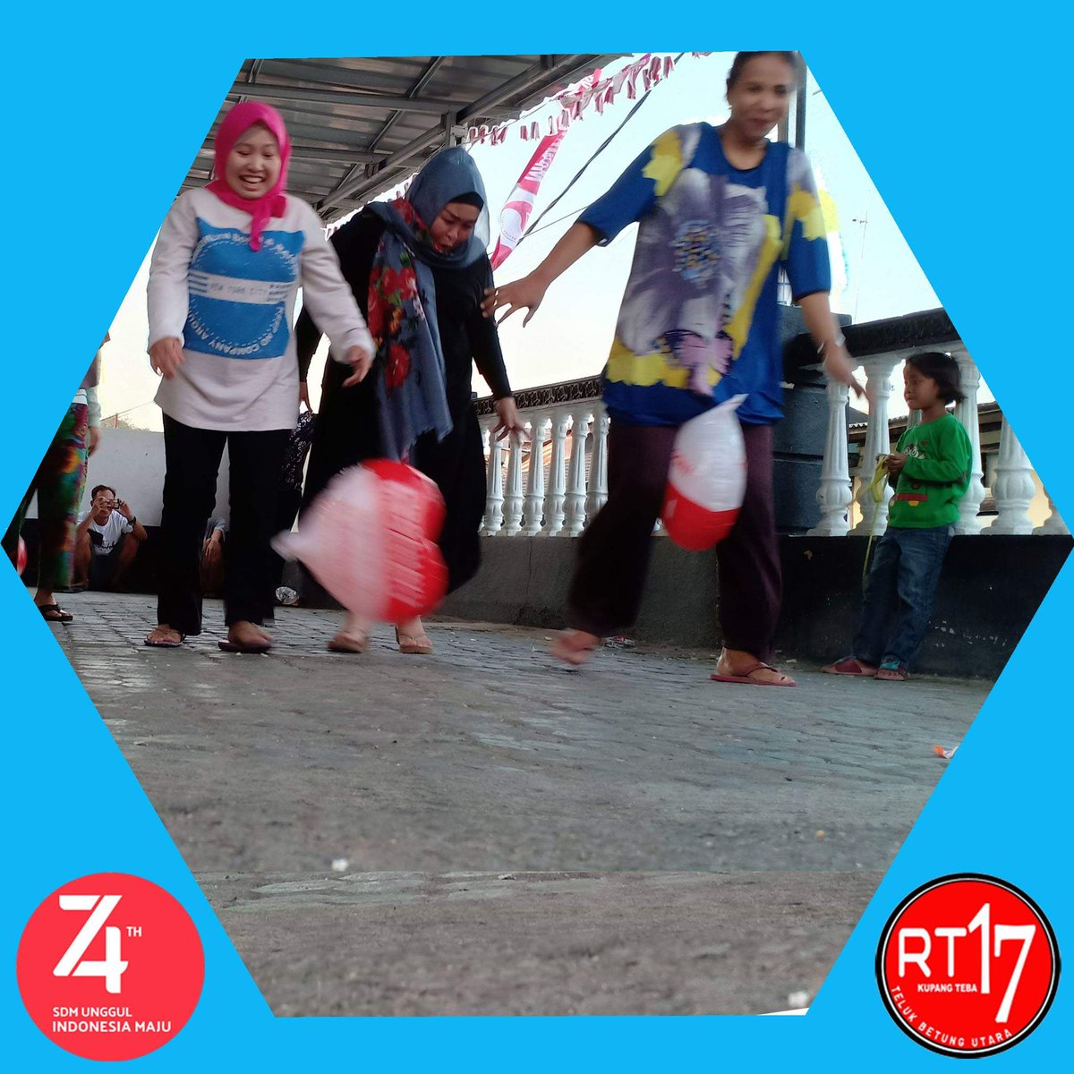 RT17_KupangTeba's tweet photo. BAHAGIA ITU SEDERHANA
.
SERBA SERBI keceriaan warga RT 17 LK.1 Kupang Teba - Teluk Betung Utara diacara 17 Agustusan tahun ini.
.
#WargaBahagia
#17Agustusan2019
#74RI
#RT17
#RT17KupangTeba
#MembangunDariKampung https://t.co/pymEqMkehJ