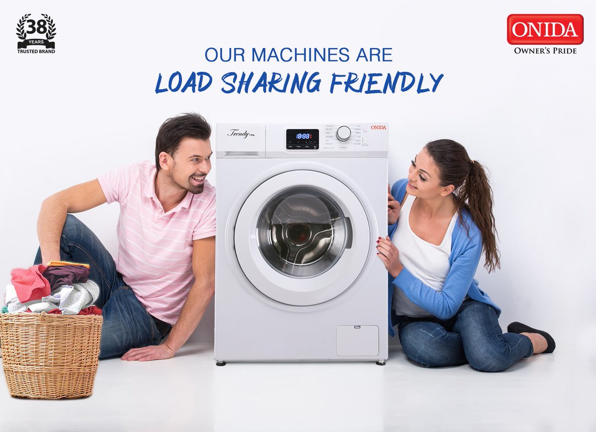 onidalive's tweet image. Onida&apos;s Washing Machines makes sharing the load of washing fun!!#LoadSharing #SharetheLove #LaundryLove #CoupleGoals #Onida -bit.ly/2NhqbT2