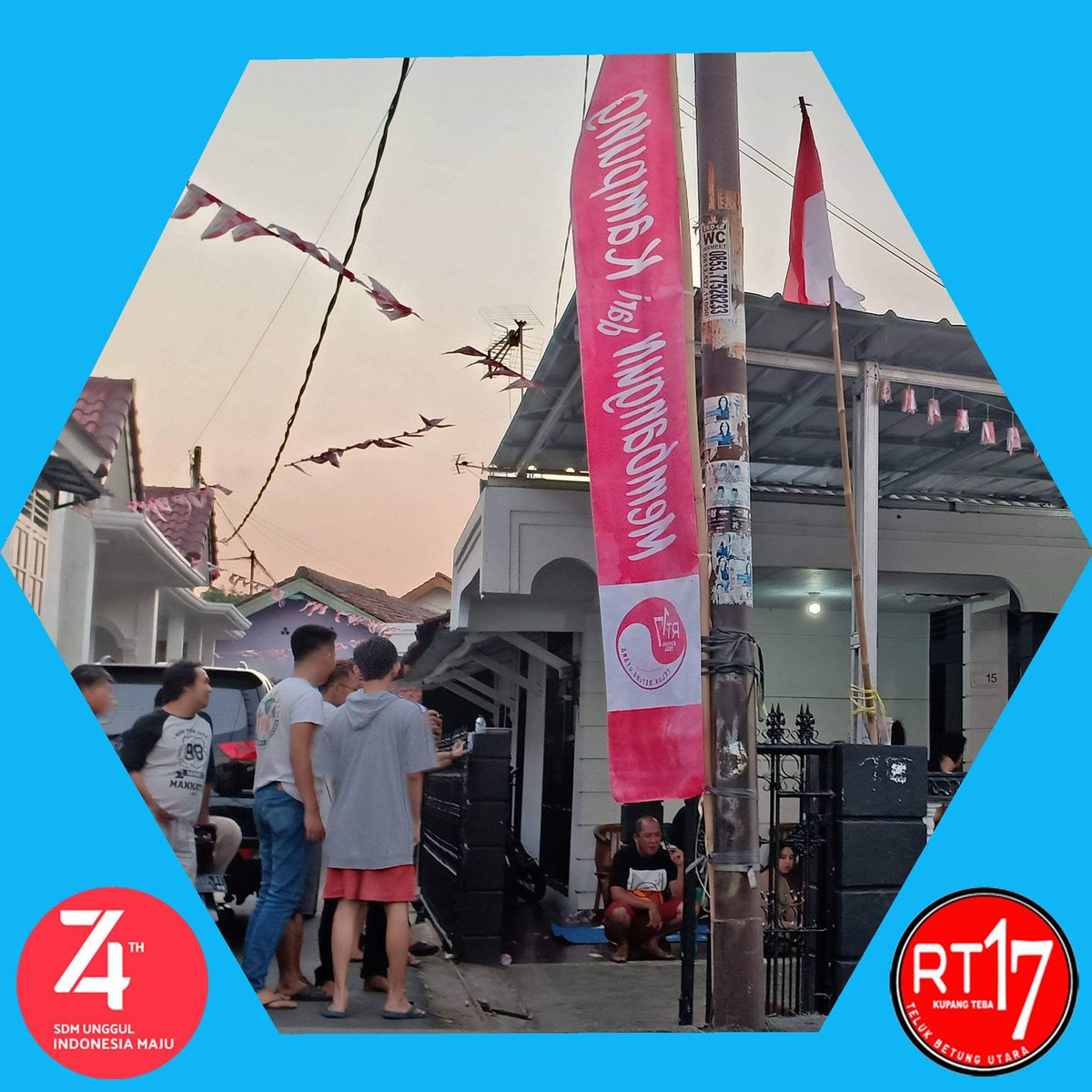 RT17_KupangTeba's tweet photo. BAHAGIA ITU SEDERHANA
.
SERBA SERBI keceriaan warga RT 17 LK.1 Kupang Teba - Teluk Betung Utara diacara 17 Agustusan tahun ini.
.
#WargaBahagia
#17Agustusan2019
#74RI
#RT17
#RT17KupangTeba
#MembangunDariKampung https://t.co/pymEqMkehJ