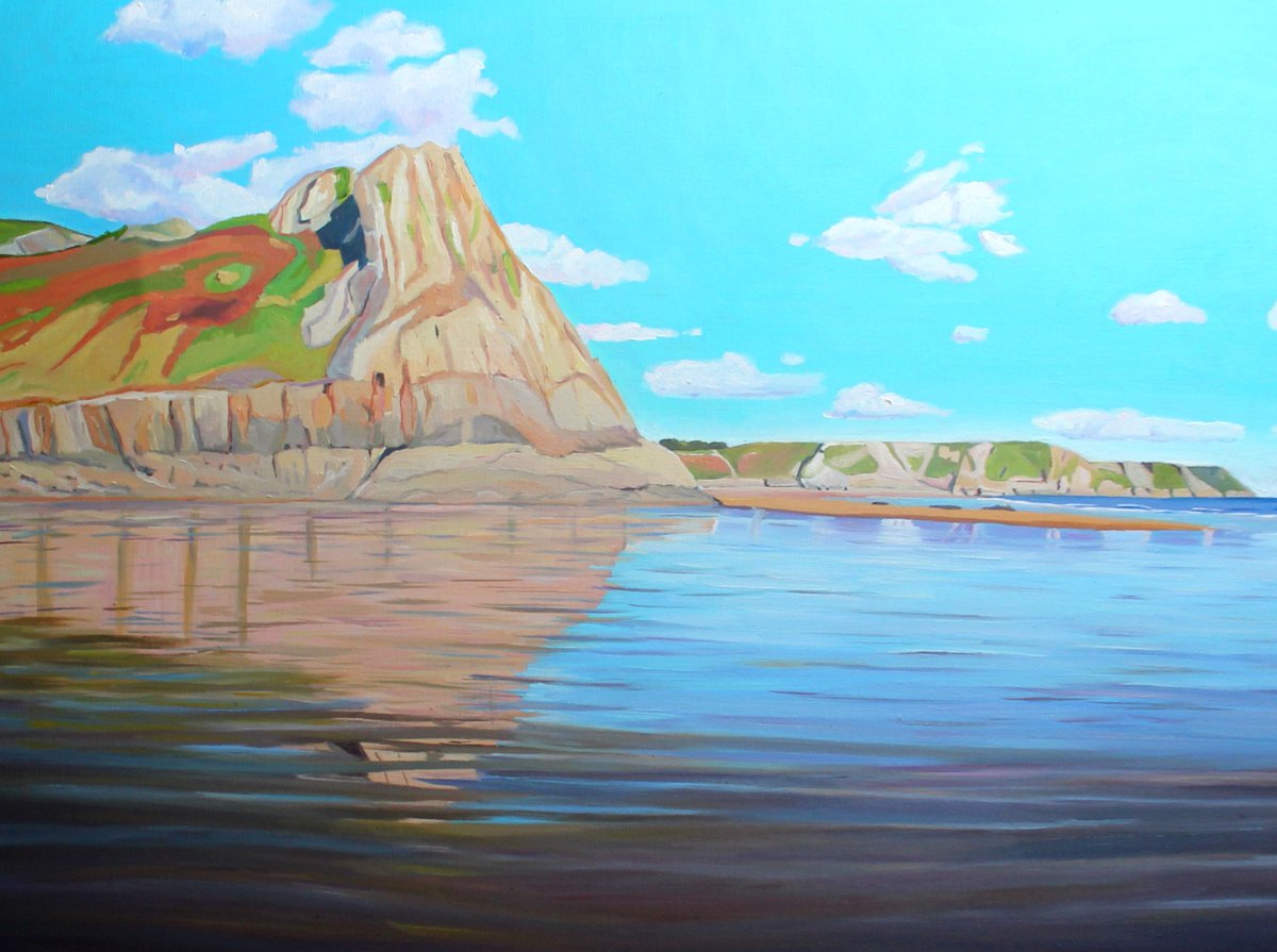 SwanseaArtist's tweet photo. Delighted to say I have sold "Great Tor Reflections" @artfinder and it will soon be off to a collector in Singapore! More paintings of Wales here - https://t.co/bIlHodjpMf
#GreatTor #TorBay #ThreeCiffsBay #Gower #Wales #EmmaCownie #Artfinder https://t.co/1qnRrQLeFm