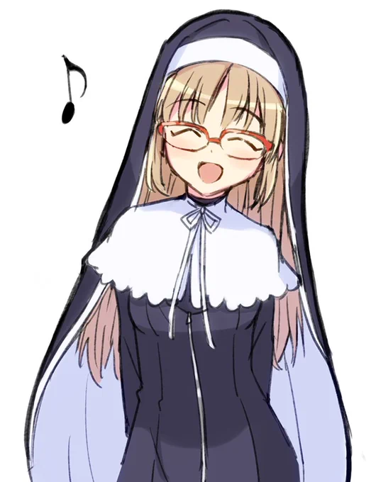 おうたで癒されるんじゃ～ #描いたよクレアさん 