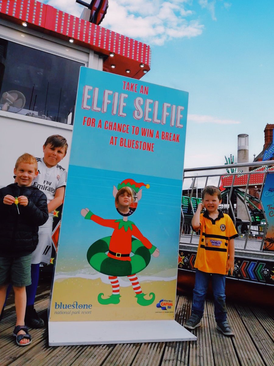 We’ve got a massive £1000 for you to to spend at <a href="/BluestoneWales/">Bluestone</a>!
Grab a selfie down at <a href="/thebaybeachcdf/">Capital FM Cardiff Bay Beach</a>, tweet us a photo with your face in the hole and tag #BeachElfie and you could be winning 😍💸 GOOD LUCK!