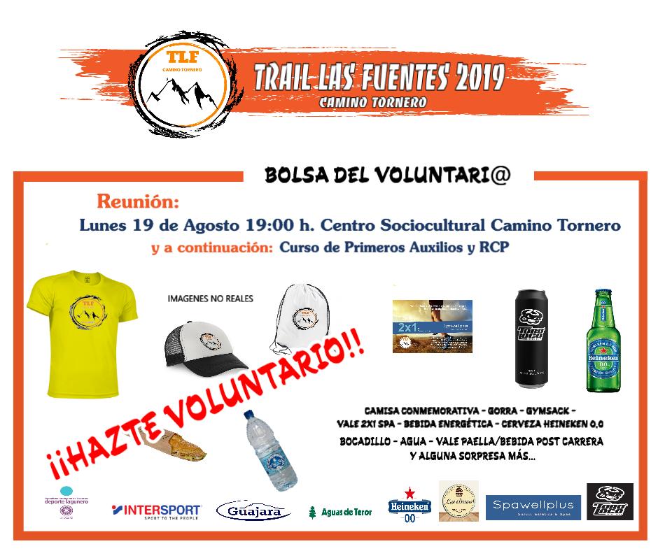 TrailLasFuentes's tweet photo. Buscamos voluntarios para el Trail las Fuentes 2019!! 
https://t.co/C5k4uyoLpJ

#IntersportCanarias,  #GuajaraAventura, #AguasdeTeror #INCABE #Spawellplus  #DeporteLagunero  - #OAD https://t.co/hRuzZoS5tD