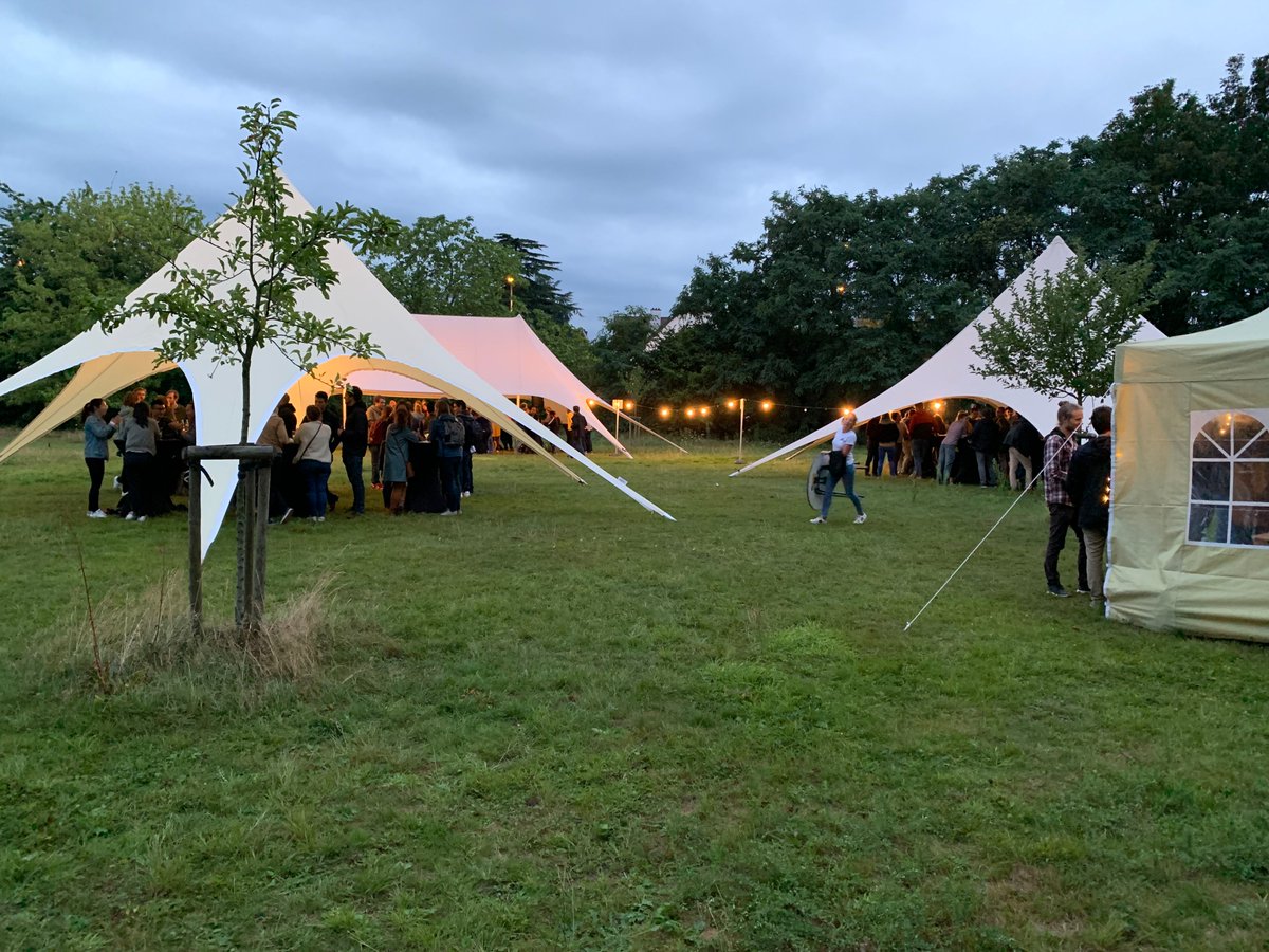 PhDCUGent's tweet photo. We would like to thank all #PhD students who came to our #barbecue! 🙏 It may not seem like it on the photo, as it was taken later in the evening when we finally had some time to breathe, but we had over 300 visitors! 🤩 We're also grateful for a new #milestone: 200 followers! 🥳 https://t.co/DmMtb5MamX