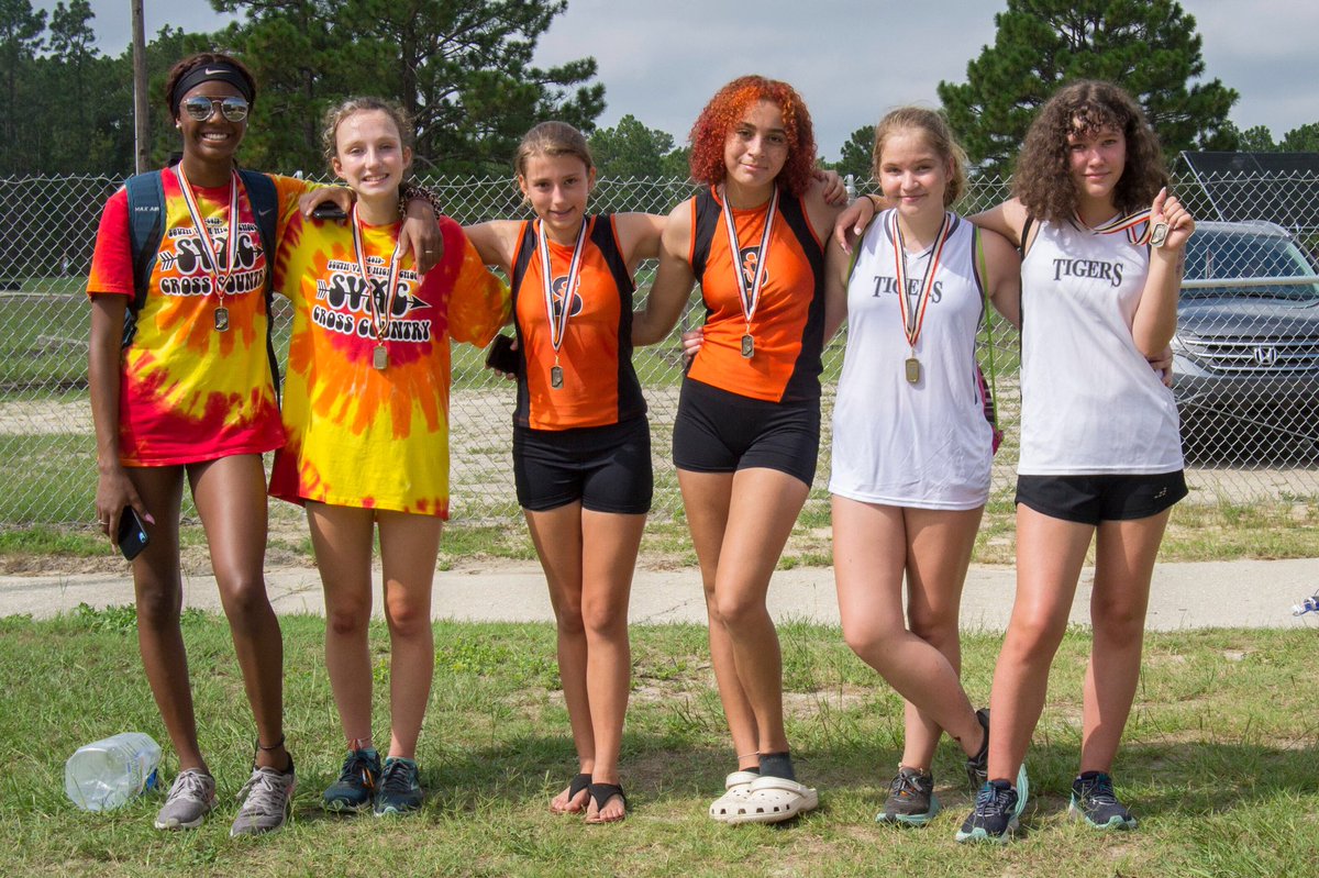 WurstCoach's tweet photo. The Tigers defended The Jungle and took first place in both the girls and boys race this weekend! Proud of the progress they made this summer and excited about what they’re going to do this season! https://t.co/kGCi4yuKH1