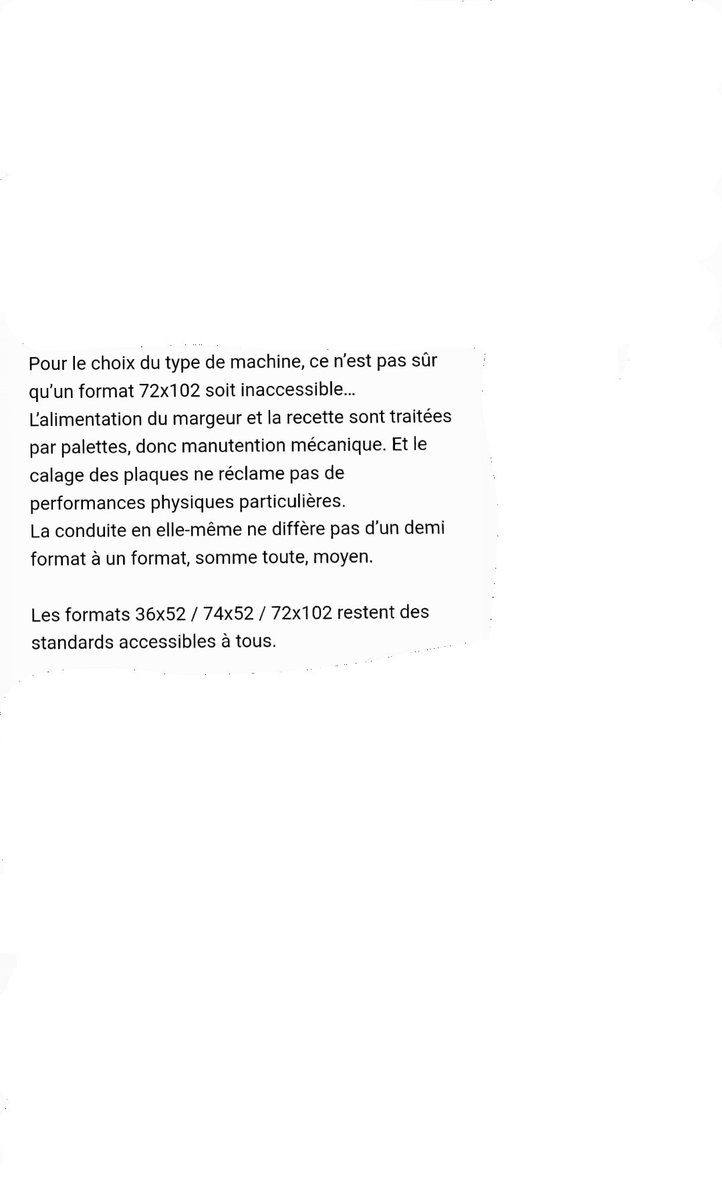 juana_avnl's tweet photo. Et lui avec ses bras de mouche il va venir soulever les rouleaux de ma bécane peut être ? Faire tourner une machine ça ne se résout pas à mettre du papier ou caler des plaques...
Il m'a pris pour wonderwoman ou quoi ?
Je mesure 1m53 mon gars soit réaliste 🤷🏼‍♀️🤦🏼‍♀️ https://t.co/DSMYQTVagU