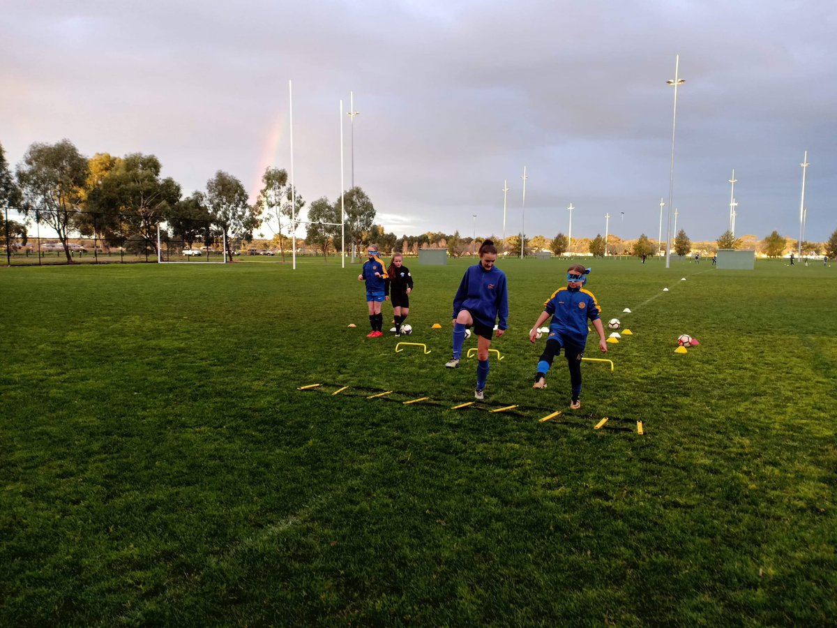 BASLeague's tweet image. U12 Rep girls mixing up training tonight with some fun team bonding activities...