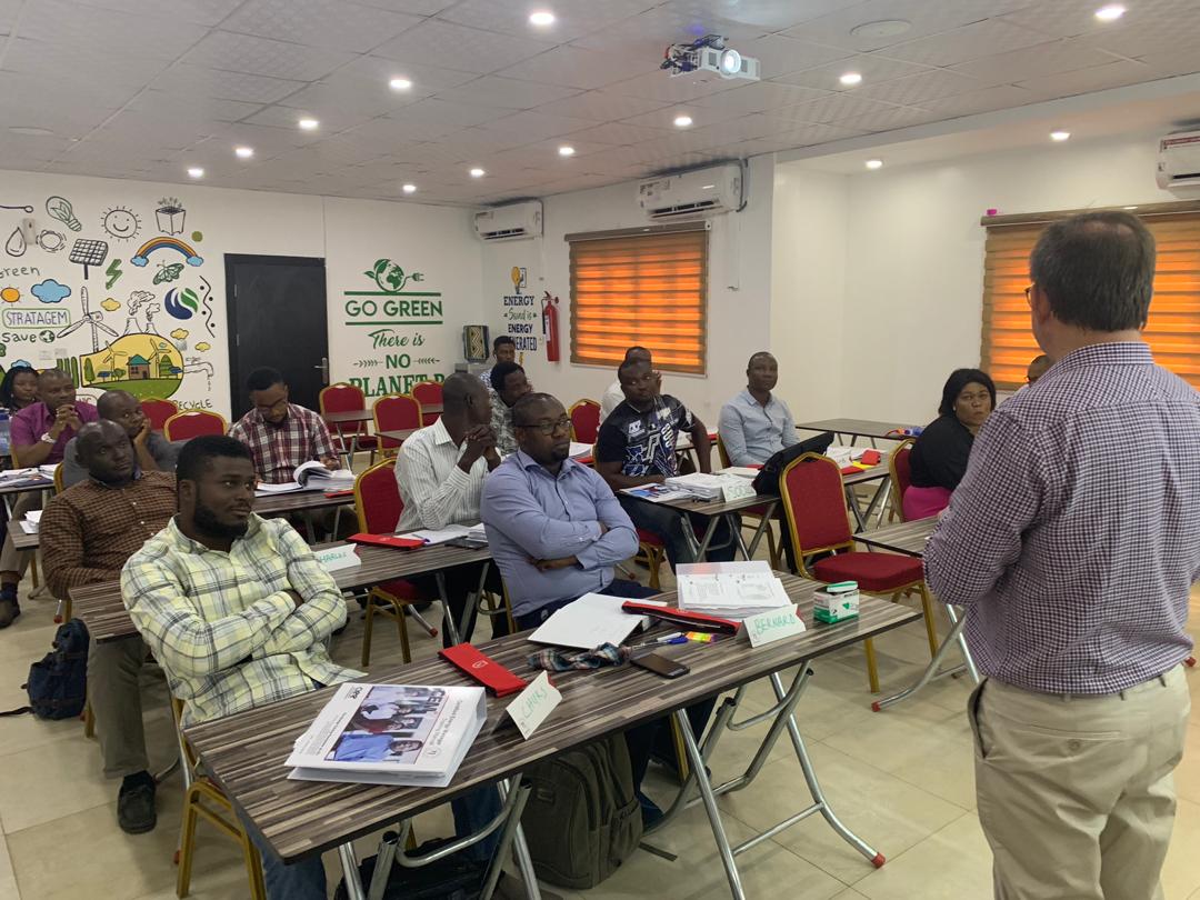stratagememc's tweet photo. Today, we begin the AEE Certified Energy Manager Training in collaboration with the Energy Training Foundation (South Africa) 

Here is the Trainer, Prof LJ Grobler and the trainees at our Energy Hub. Wishing you the all the best!

#EnergyEngineers #StratagemEnergy #EnTF https://t.co/563G7Ewm2J