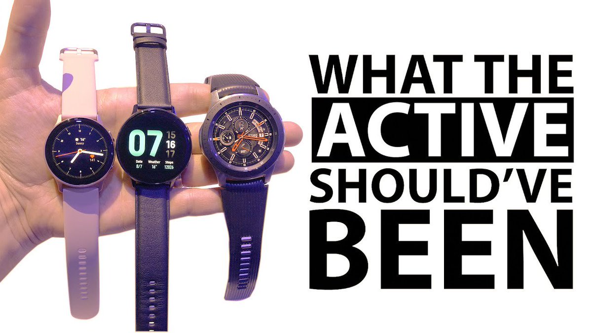 TechisodeTV's tweet photo. "Samsung's #GalaxyWatchActive2 is what the #WatchActive should've been." That basically sums up my thoughts. Want the longer version? Check out this video 👇
https://t.co/9PFnhXZtvp

Also, RTs appreciated 👍 https://t.co/WxNtIBG1Hj