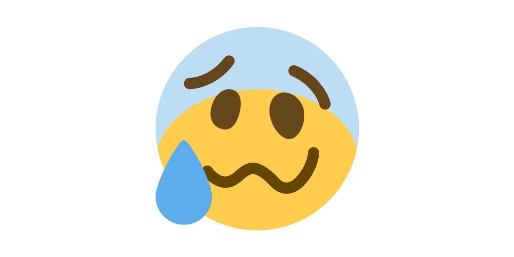 EmojiMashupBot's tweet photo. 🥴 woozy + 😰 anxious = https://t.co/Txu8YW1952