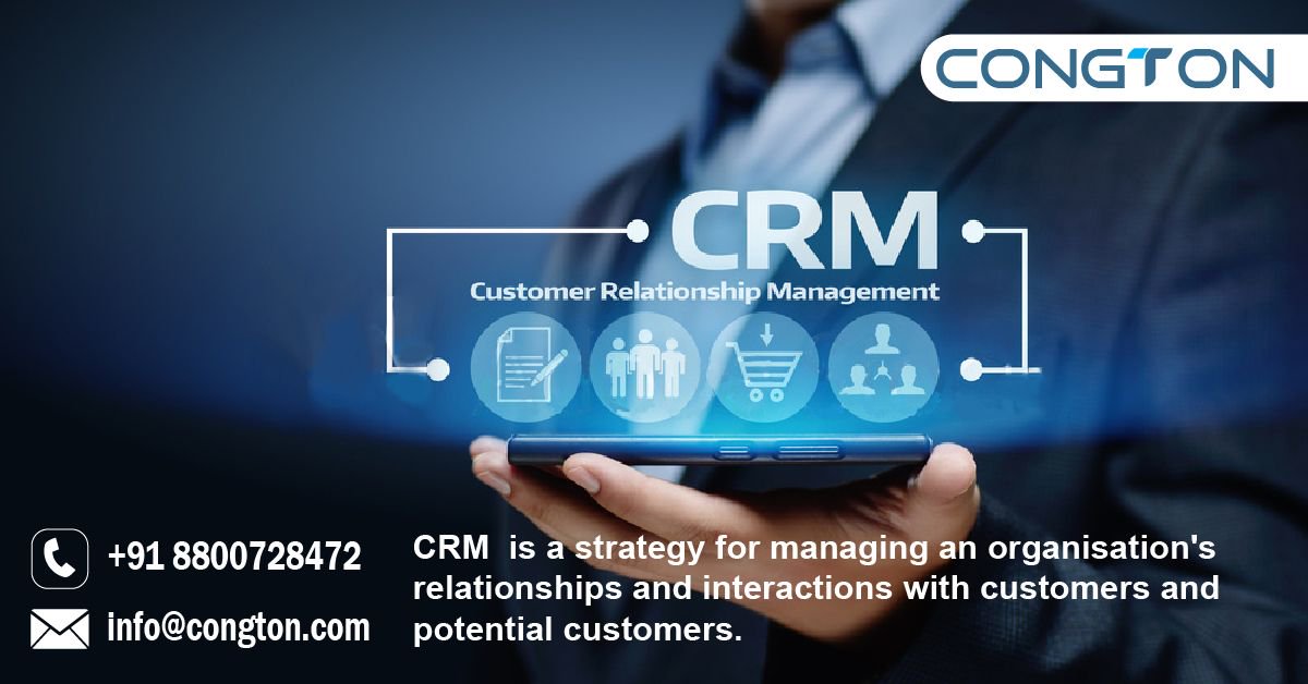 congtontech's tweet photo. Are you thinking to invest on a CRM software for your startup business? Congton Technologies CRM is one of the best CRM software for startups.
☎️ +91 8800728472
#CongtonTechnologies #BestSoftwareDevelopmentCompany #TopCRMDevelopmentCompany #WebDevelopmentCompany #Coding #CRM https://t.co/ACRlpVI5PU