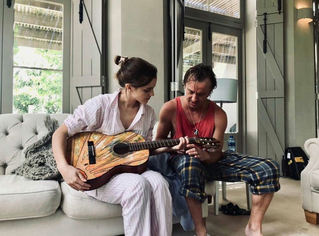 new 📷 via @TomFelton's IG today:

'Quick learner x' @EmmaWatson