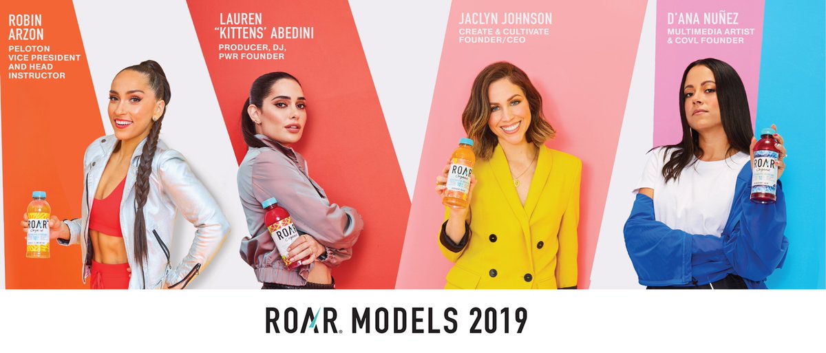 Learn more about the ROAR Model campaign and enter to win $$$ to go after your latest side hustle, a mentorship session with your ROAR Model of choice, and a trip to NYC to attend the ROAR Model Entrepreneurship event this Fall at roarorganic.com/roarmodels. 💥