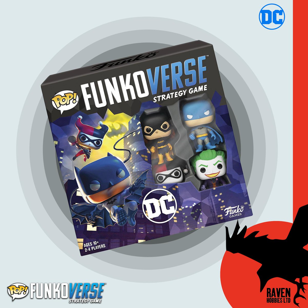 RavenHobbies's tweet photo. @OriginalFunko #Funkoverse strategy games are coming to Raven Hobbies. For prices and due dates please contact us via https://t.co/wRoUknxIFN or email shaun.casson@ravenhobbies.com. Pre Order now to avoid disappointment. No Payment required until the product arrives in stock. https://t.co/kuMbQwkEY5