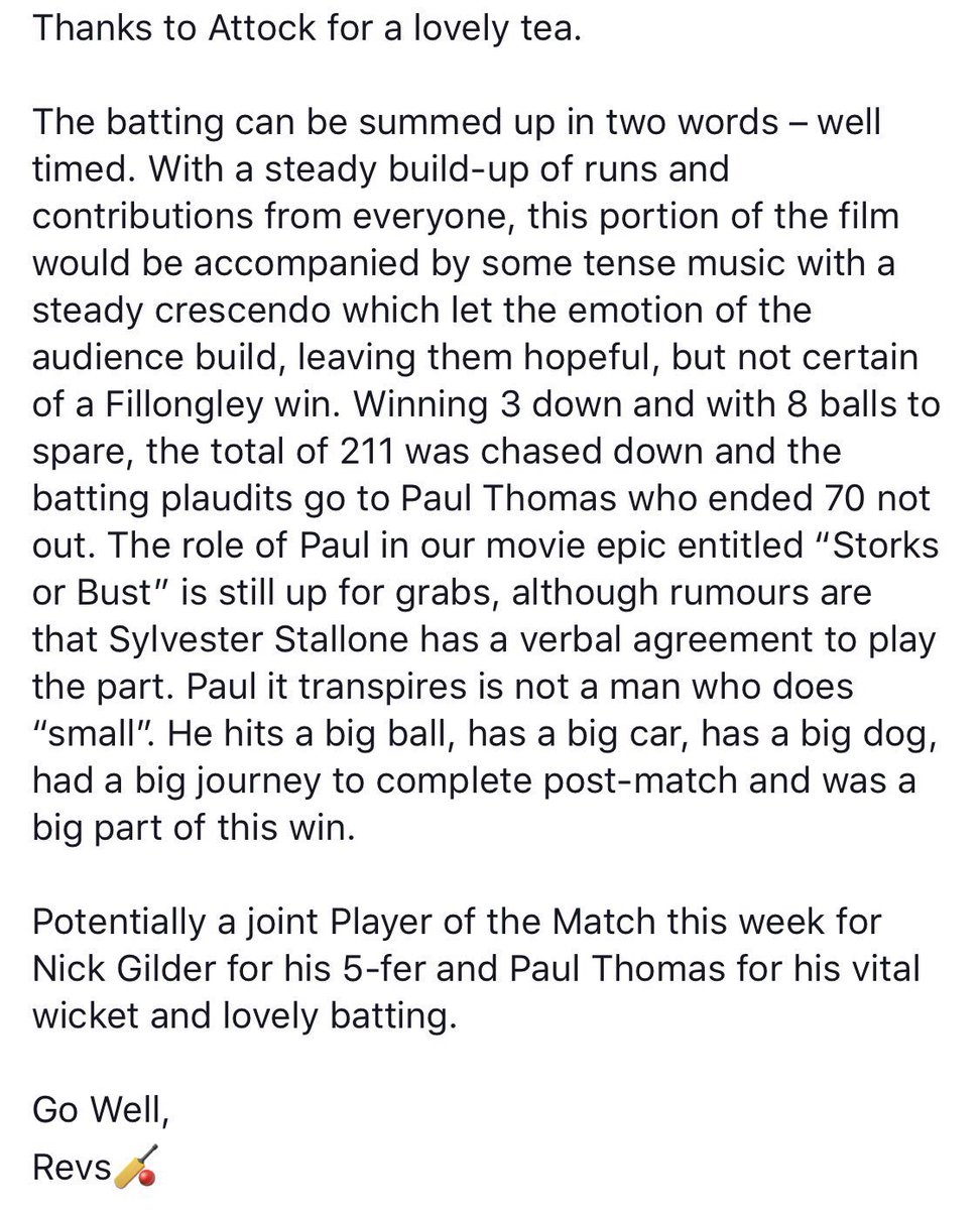 Match Report: (a Novello) by Tom Riley, 🏏 <a href="/Attockcc/">Attock Cricket Club</a> vs FCC Sunday XI 🏏