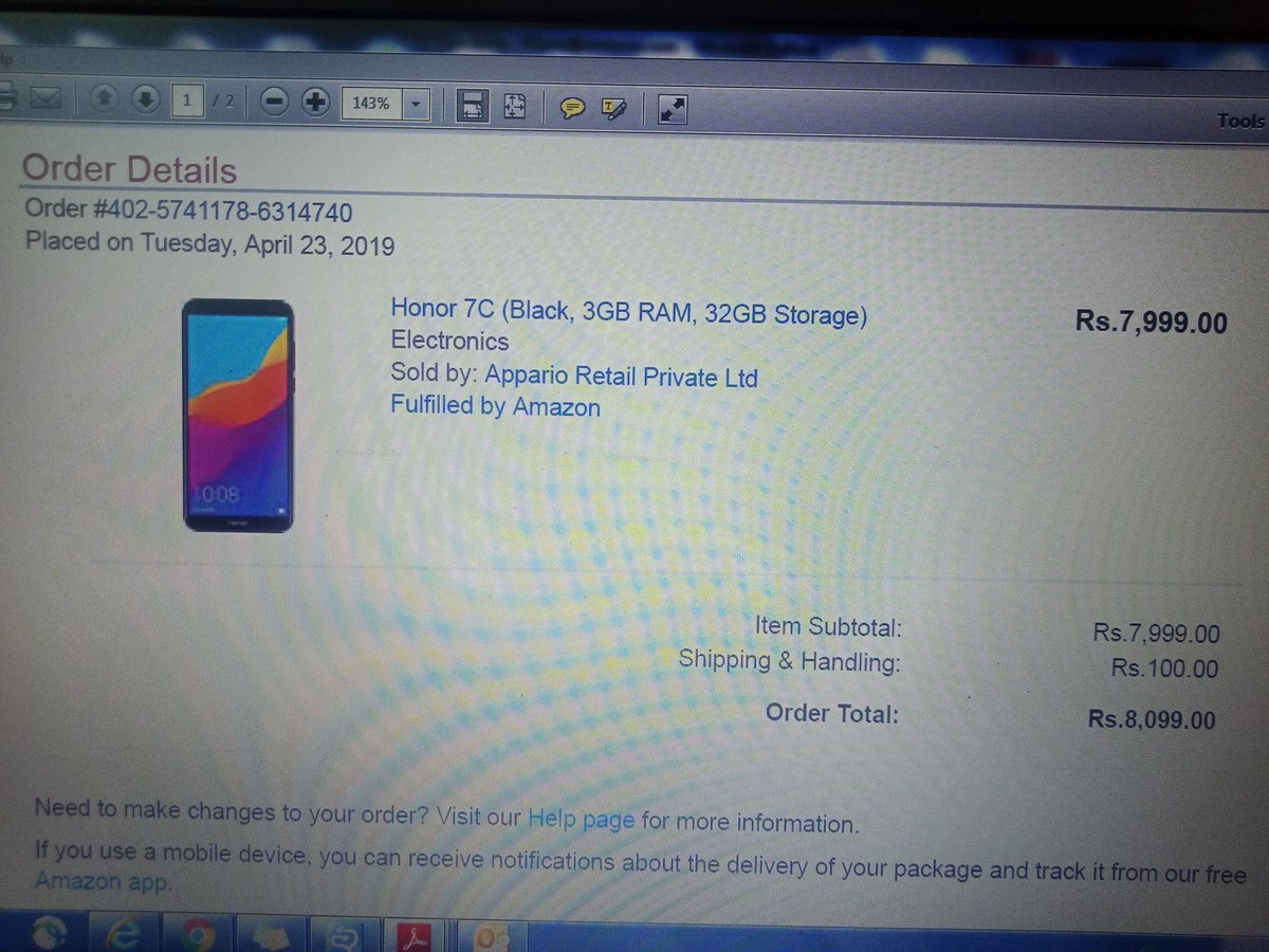 Prashan26558889's tweet image. #Huawei 
My phone is under warranty and customer service denied to service under warranty. They use to say phone is damage. Suddenly phone charging plug not getting inserted and I visited service centre. As usual they are saying its damaged and I need to pay approx. Rs. 6000.