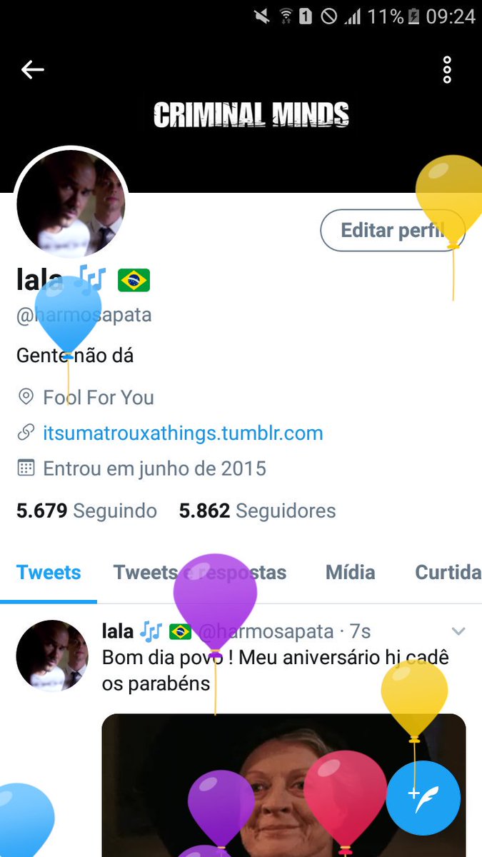 harmosapata's tweet photo. Pra quem quiser ficar tonto de tanto olhar esses balõeszinhos kkk aproveita https://t.co/FA4HwjRzBS