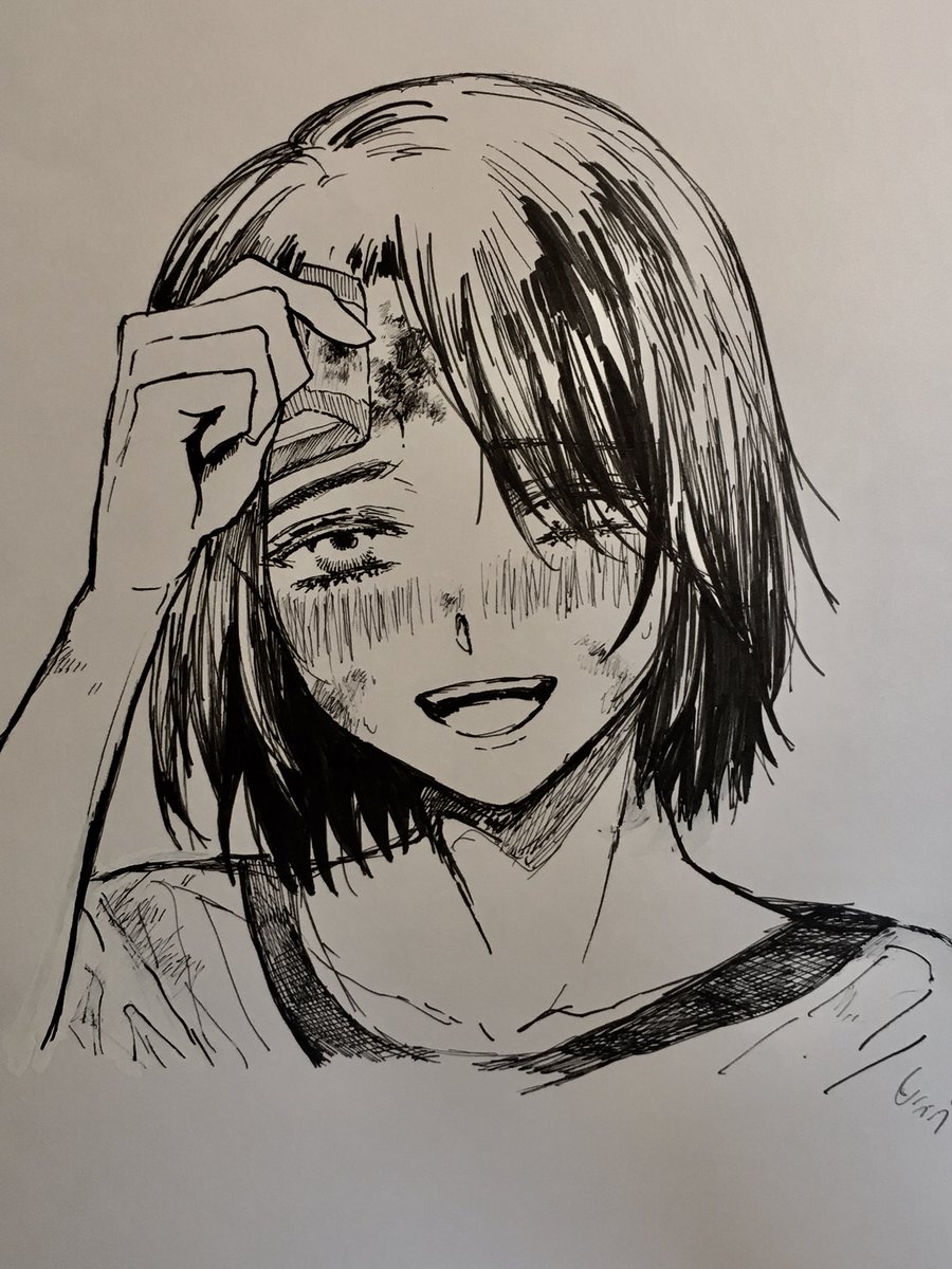 俺の後輩はいつもどっかしら怪我をして痛そうな傷痕をニコニコしながら毎回見せてきてドMだなって思ってたけど、最近実は俺が血とか傷が苦手なのを知ってわざわざ見せに来てることを知ってしまった 