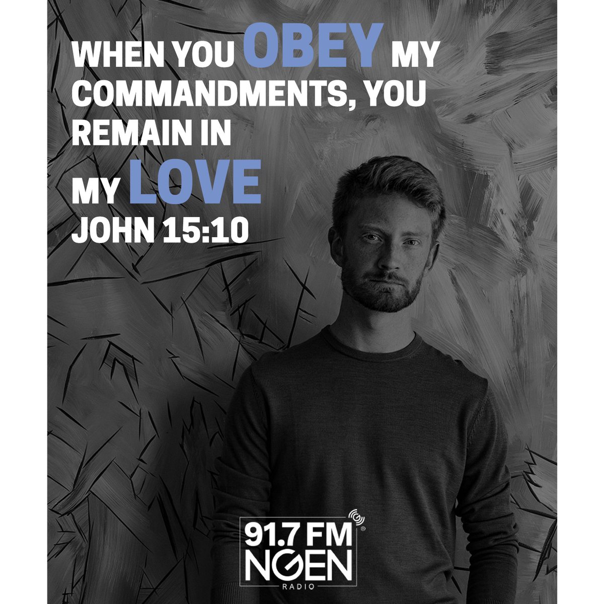 NGENradio's tweet photo. Remain in the love of Jesus #NGENRadio #NGENdailydose #NGENspirations https://t.co/gdTnQ92y98