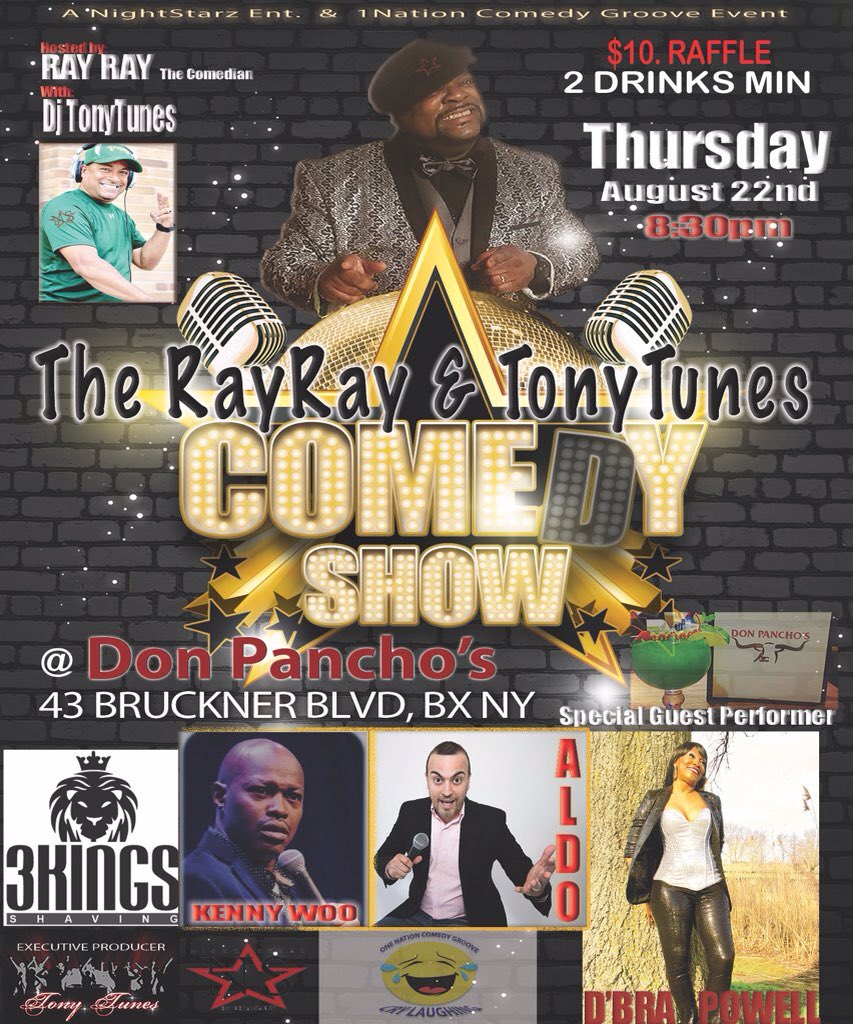 DPLegacyMusicGr's tweet photo. My 2nd Performance at Don Panchos in The Bronx. It is so nice performing with Comedians. https://t.co/EjYK5AeSjm