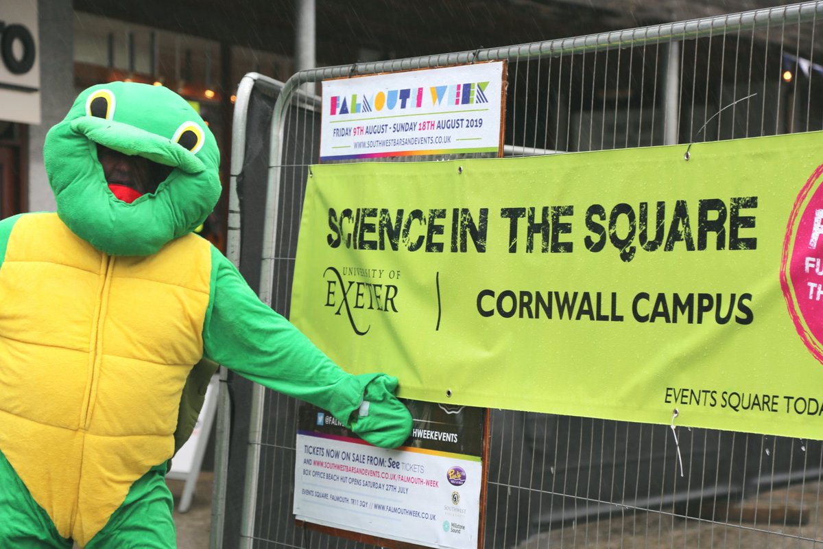 UoE_SciSquare's tweet photo. Thank you for braving the rain and joining @UniExeCornwall at #ScienceintheSquare - it was a privilege exploring nature's Hidden Worlds with you, and we were inspired by the knowledge the next gen of budding scientists already have! 😀⛏🐧🦠🐋🧬👩🔬🧪
@FalmouthWeek @BrendanGodley https://t.co/k6FDU2AsMv