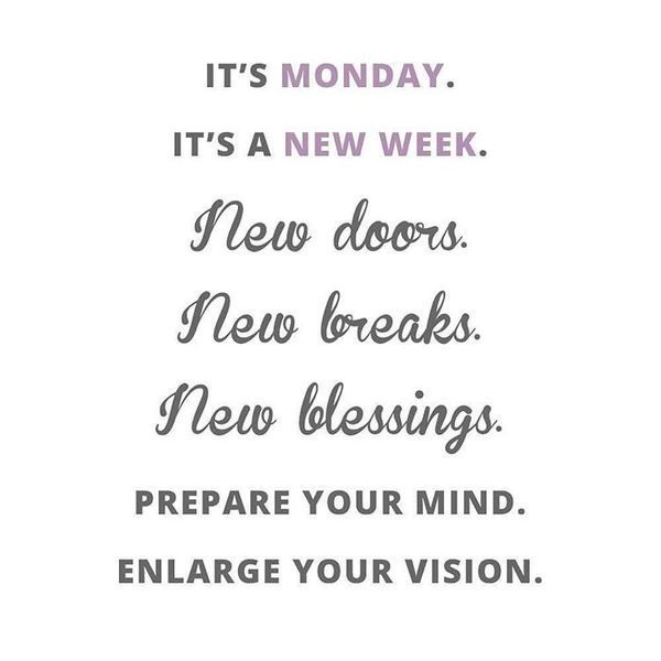 #MondayMotivation