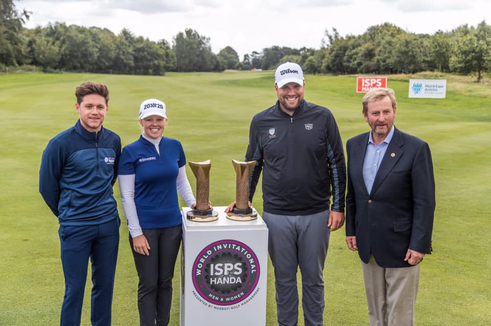🏌️‍♀️ History was made yesterday at the ISPS Handa World Invitational Final... 🏌️‍♂️

Congratulations to Jack Senior who lifted the men's trophy; and to Northern Ireland's own Stephanie Meadow who lifted the women's trophy.