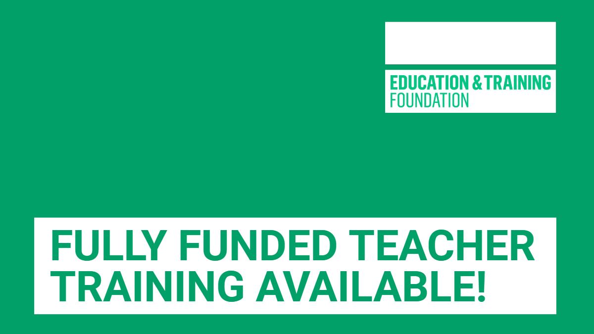 SkillsEduGroup's tweet photo. Working as a teacher in the #FurtherEducation and skills sector is simpler than you think...
Through the @E_T_Foundation SET for Teaching Success programme, we will provide you with the right skills to become an outstanding teacher! #SET2TEACH
👉 https://t.co/i6DZCXEGSD https://t.co/5pqOMuzOlz