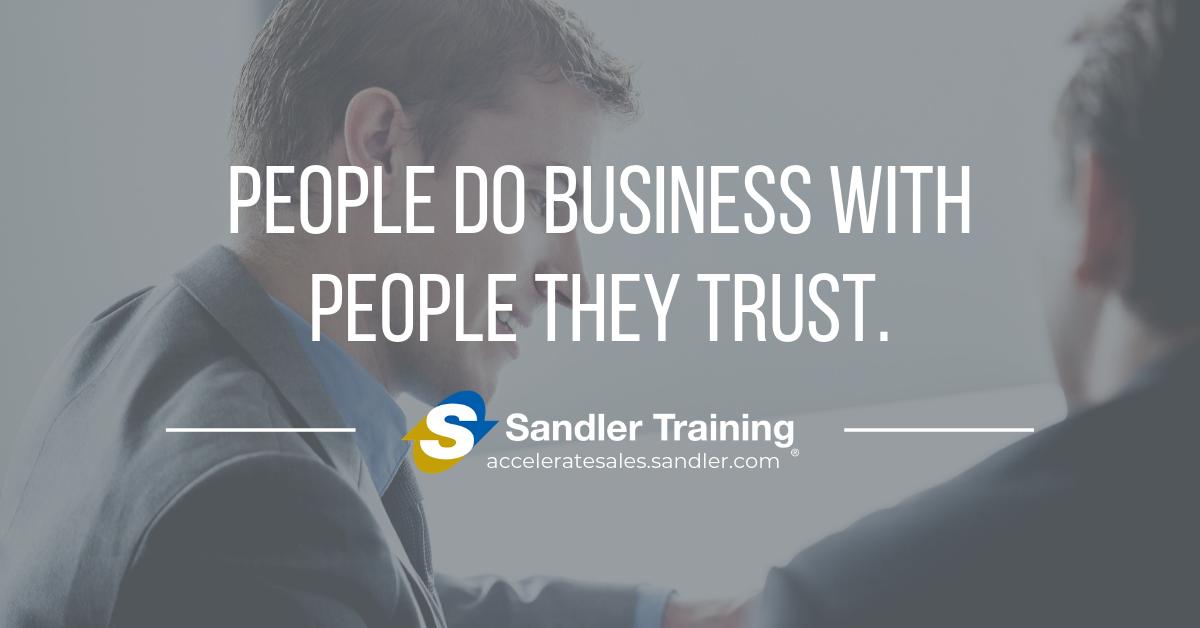 pgialenios's tweet photo. When using HIGH IMPACT questioning, you are building invaluable TRUST with a potential customer. 

People do business with people they trust! So, start asking more high impact questions!

Learn how: https://t.co/yrj5JEUrEv 
#Questions #Build #Trust #Impact #SandlerTraining https://t.co/gcgpgML7Rv
