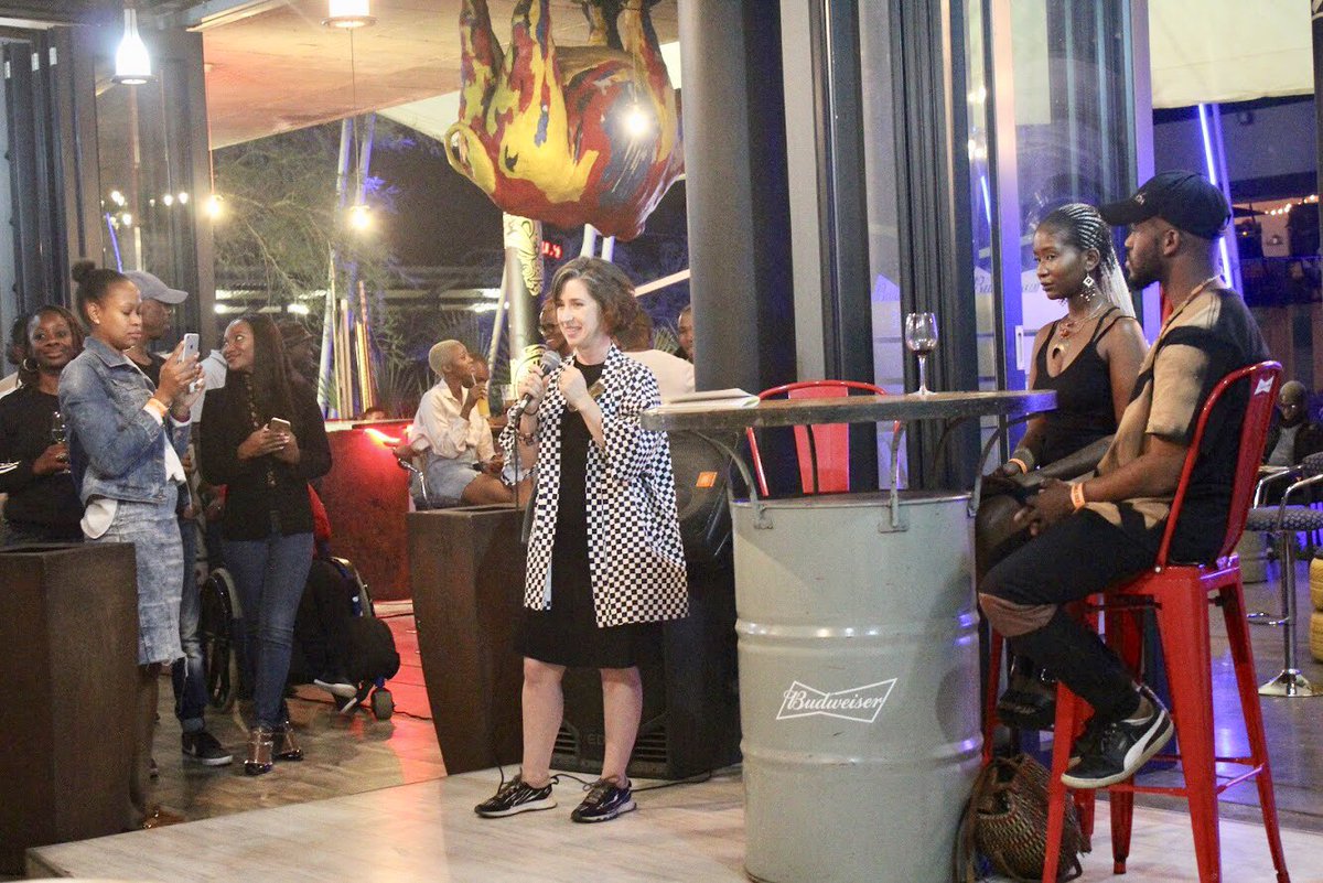 thapongvac's tweet photo. The CREATIVE HUSTLE BOTSWANA MIXER in partnership with @SouthernAfrArts happened this past Friday! For more pics please visit our Facebook page! 

#southernafricaarts
#echoesuv https://t.co/FjADygcAYL