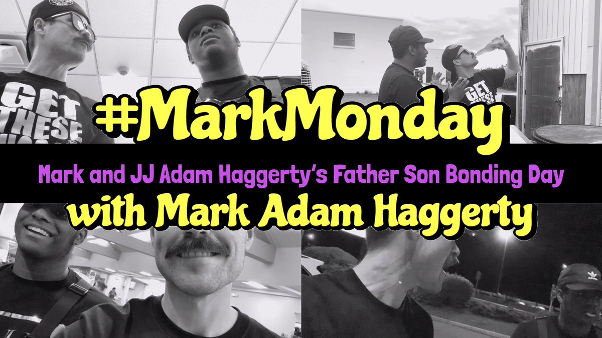MarkMondayVlog's tweet photo. It’s a VERY SPECIAL EPISODE of #MarkMonday w/ a day of family bonding between @MarkAHaggerty and his 19-year old son @DoubleJ_Adams. Mark teaches JJ how to order at @dunkindonuts, how to drink a @coronaextrausa, and how to talk to women! #ProWrestling

https://t.co/DAR9w6Bhvz https://t.co/IOHGAo4a0X